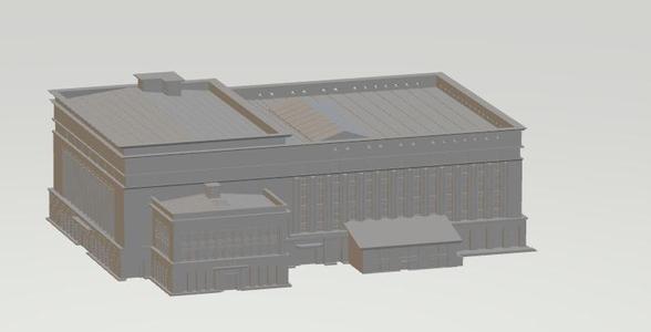 Berghain - Berlin 3D model