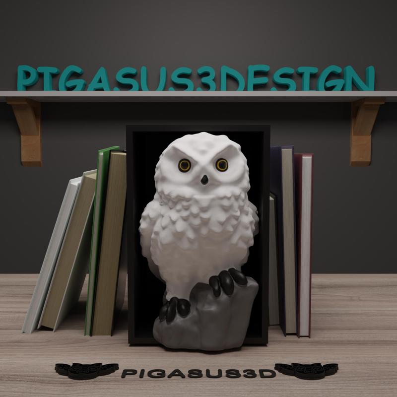 HEDWIG HARRY POTTER BOOK NOOK BOOK HOLDER 🦉🦉🪄📚