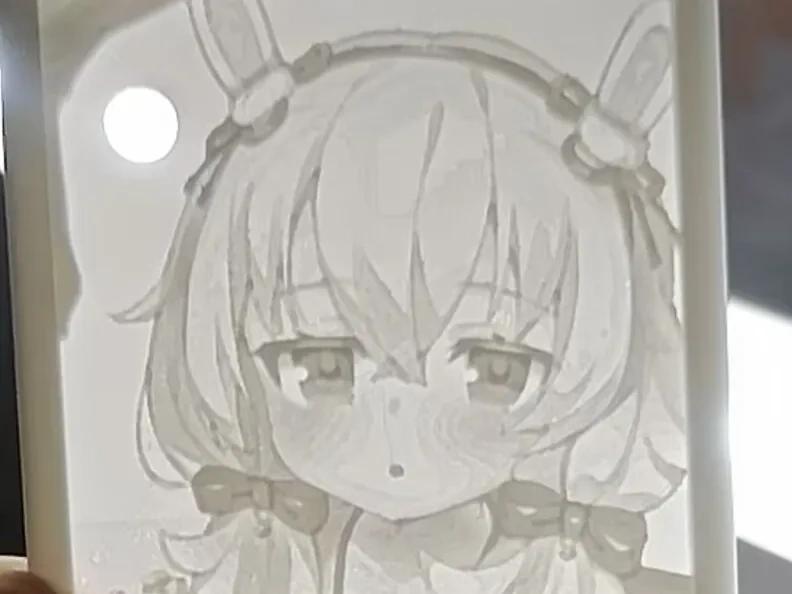 Azur Lane Laffey Lithophane