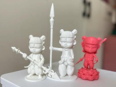 Little Nezha + Fire-tipped Spear 1 (If Heaven's Will is unjust, I shall reverse the course of fate)