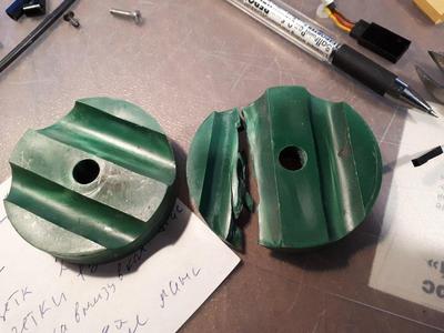 Spare part from garden swing