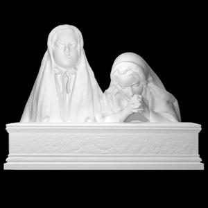 Girls Waiting to Receive Communion