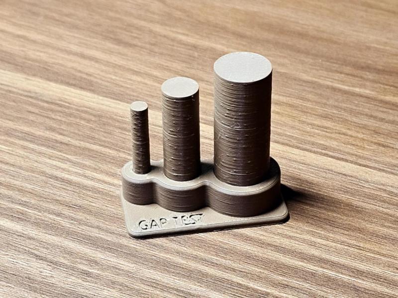 Independent Printing Gap Test for Holes and Shafts (Also a Great Desk Ornament)