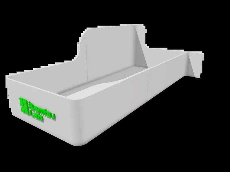 Oversized waste collection bin/waste bucket/poop bin -- for A1 mini