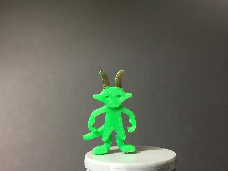 Quasit (small) - horned demon - 28Chibi