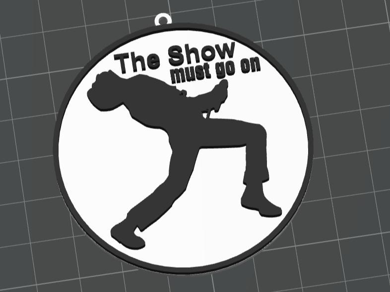 Llavero The Show Must Go On Freddie Mercury