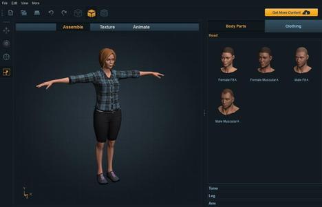 Mixamo Fuse Test Girl