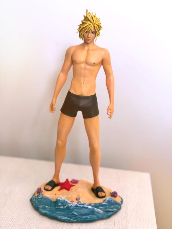 Cloud Strife FINAL FANTASY 7 REMAKE BEACH TIME