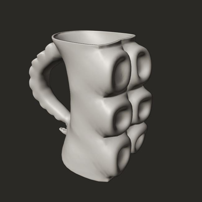 Squid tentacle mug