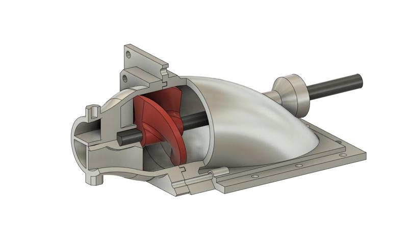 Jet Drive for RC Boat