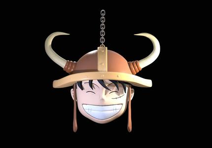 Luffy keychain ( elbaf )