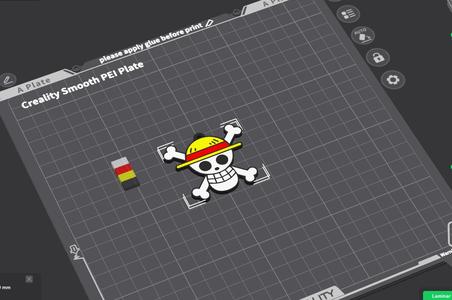LUFFY ONE PIECE KEYCHAIN