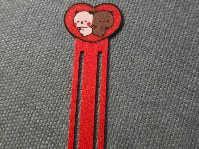 Bookmark Love Bear Bubu and Dudu