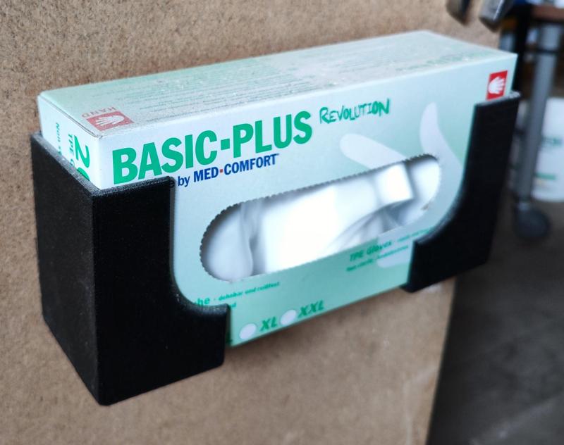 glove dispenser, glove box holder, split version