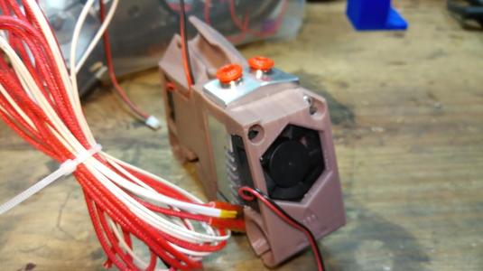 Tête discoesay200 2 extrudeur 1 corps de chauffe 