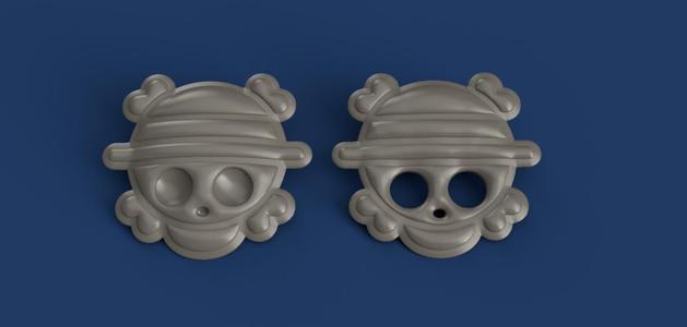 Luffy Skull 2 Versions