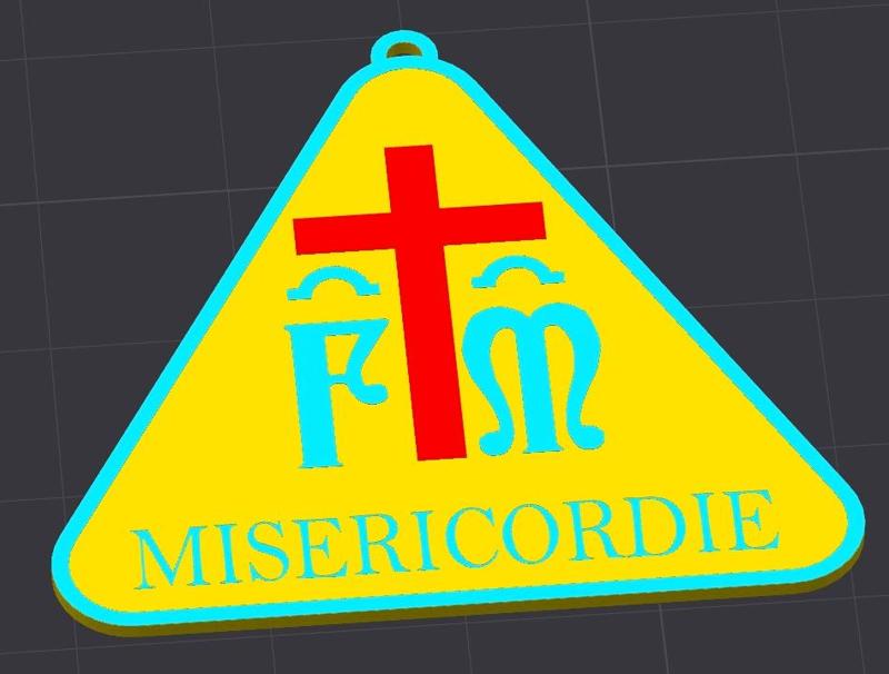 Italian Mercy Keychain