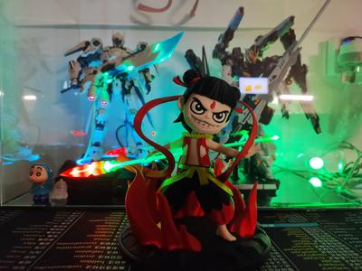 Fire Spear with Lighting Effects