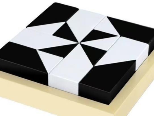 Educational Invisible Brick Puzzle Tray