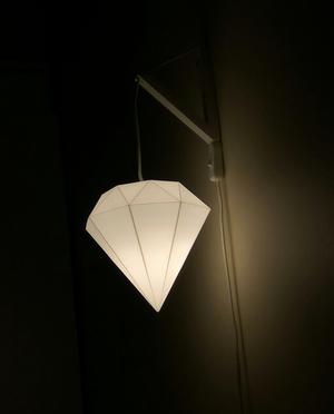 Diamond lampshade