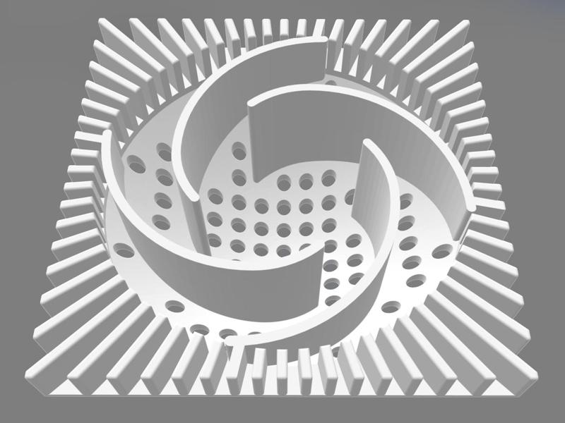 93mm Square Floor Drain