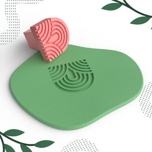 CLAY STAMP NO.08 | DIGITAL STL FILE | 1 SIZE