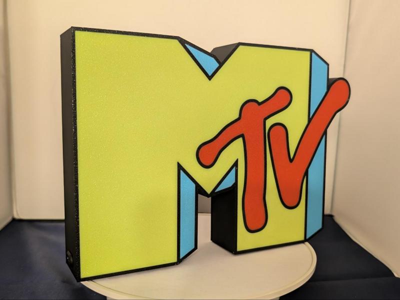 MTV Music Channel Logo Lightbox