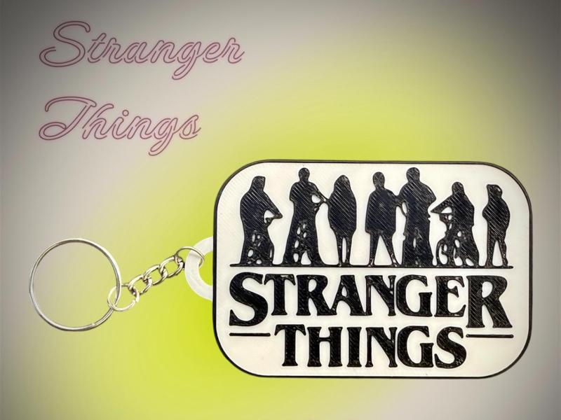 Stranger Things Keychain