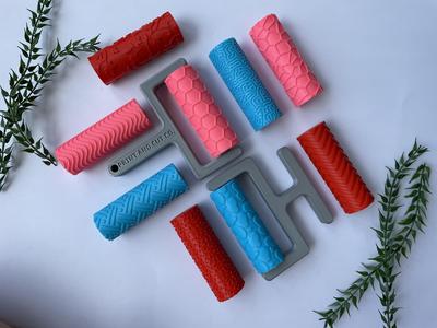 Clay Texture Rollers - Stam Wheel Roller