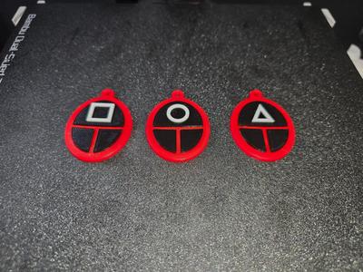 squid game keychains