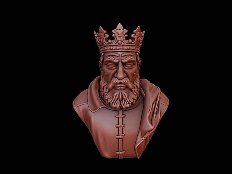 Charlemagne Bust