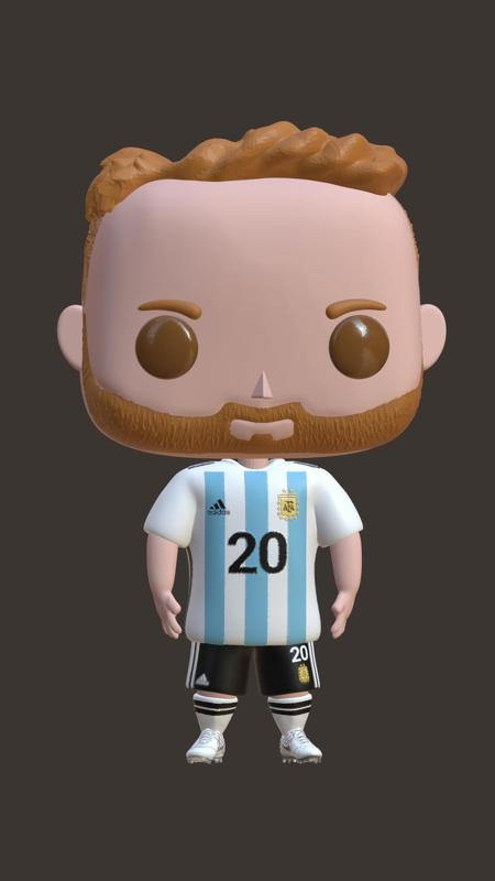 FUNKO MAC ALLISTER SOCCER PLAYER ARGENTINA 2022