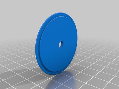 RC Piper J3 Cub - wheel caps