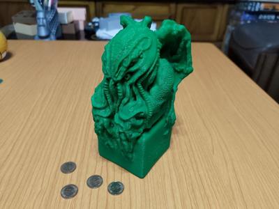 Cthulhu coin bank