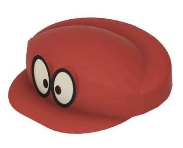 Hat for LEGO Mario with Cappy Eyes (Remix)