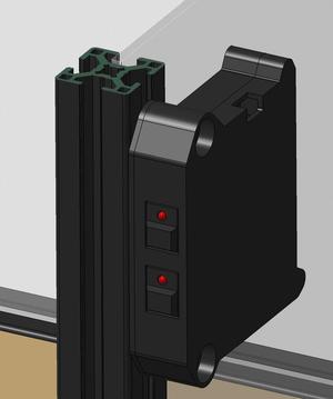 Raspberry Pi3 housing for 3d-printer enclosure
