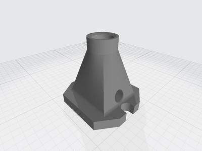 Parts for fixing office lamp to the table