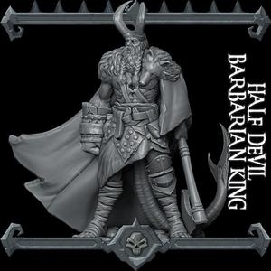 Half Devil Barbarian King