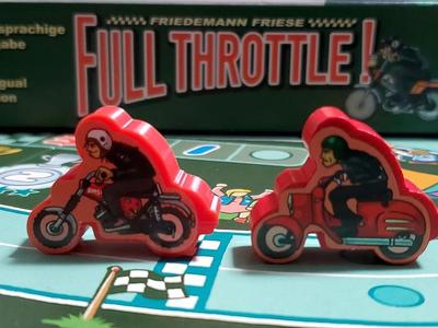 Full Throttle / Frisiert! Bike moped Meeple