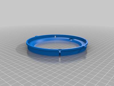 YJ Jeep Sahara - OEM Fog Light - KC4206 Adapter Ring