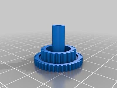 1st differential gear RC-car 