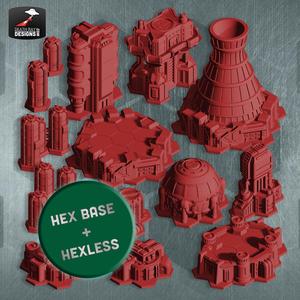 Hex City Industrial (Hex + Hexless) - Full Set