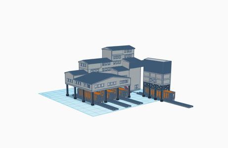 N scale New River Mining