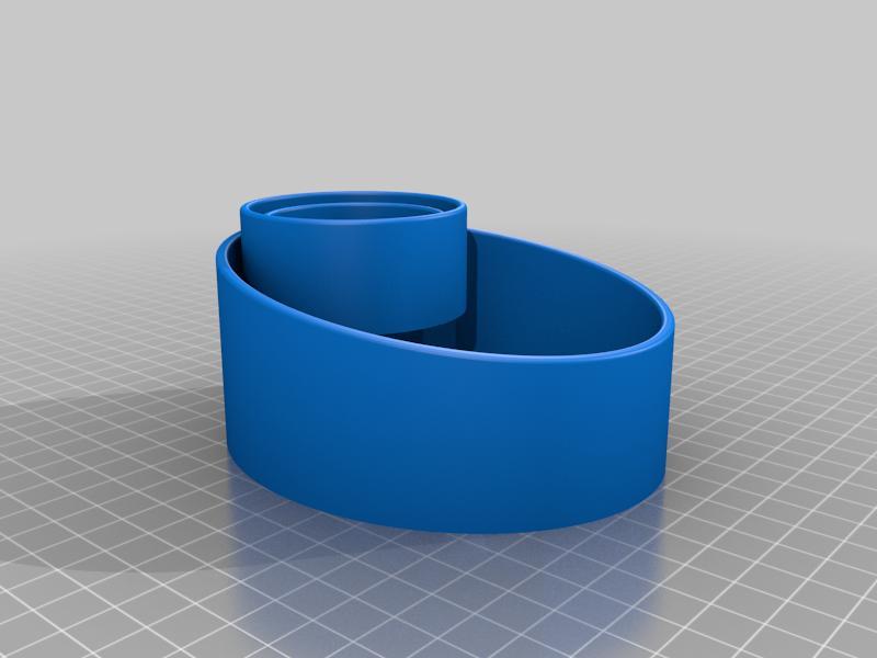 Chicken feeder for PVC pipe (50 / 53 mm)