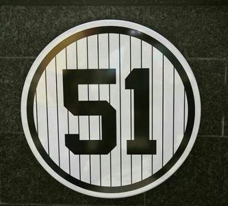 Bernie Williams retired number 51