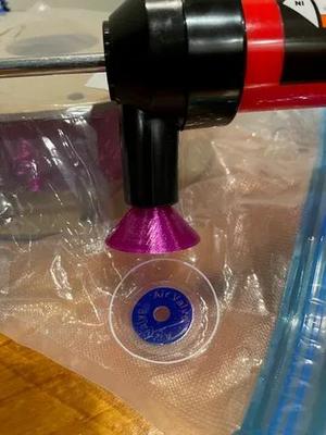 Harbor Freight Transfer Pump to Vac Bag Adapter   