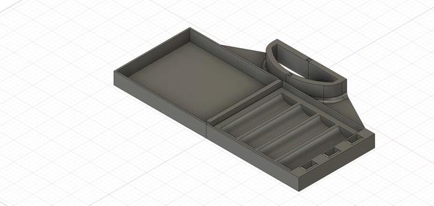 Small Parts storage for Dell Monitor