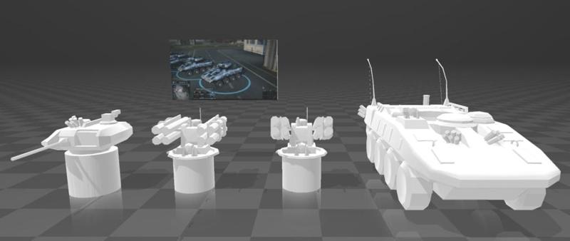 Tom Clancy's End War vehicle collection 