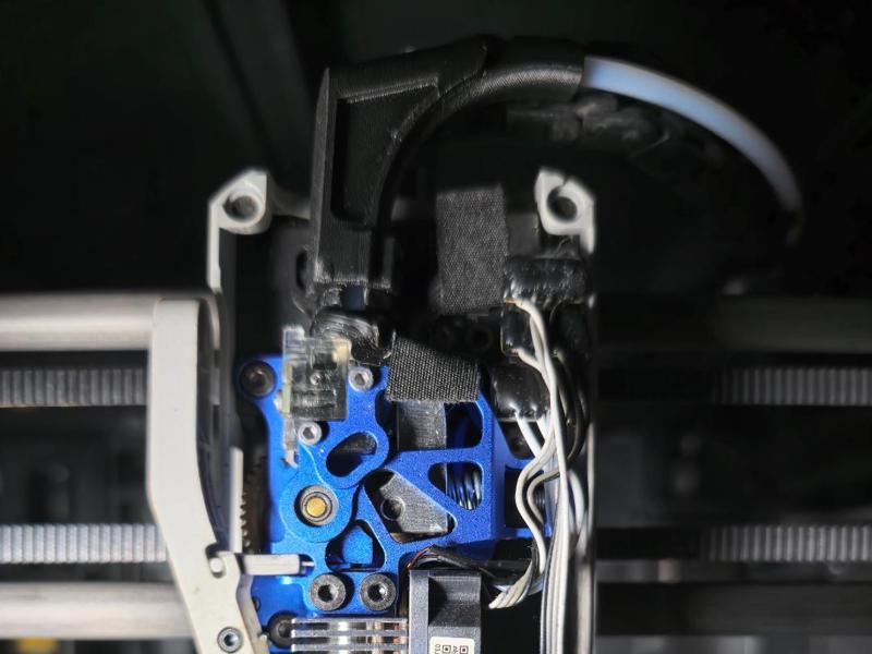 Extra strength P1S Toolhead PTFE TUBE GUIDE