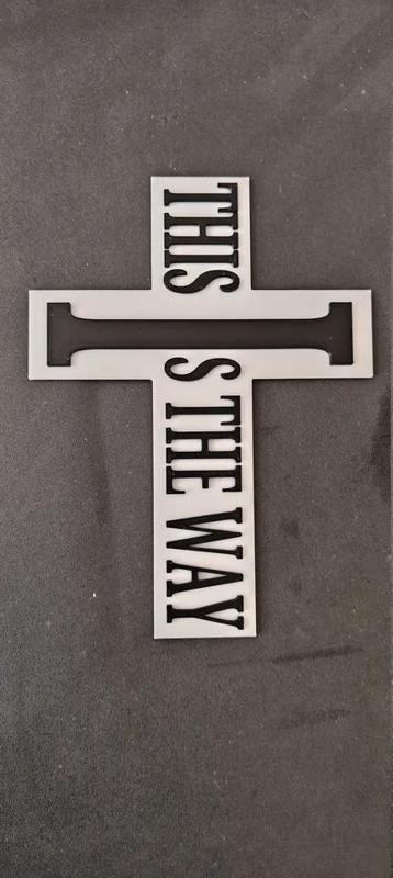 Mandalorian Cross Upper Case BookMarker   